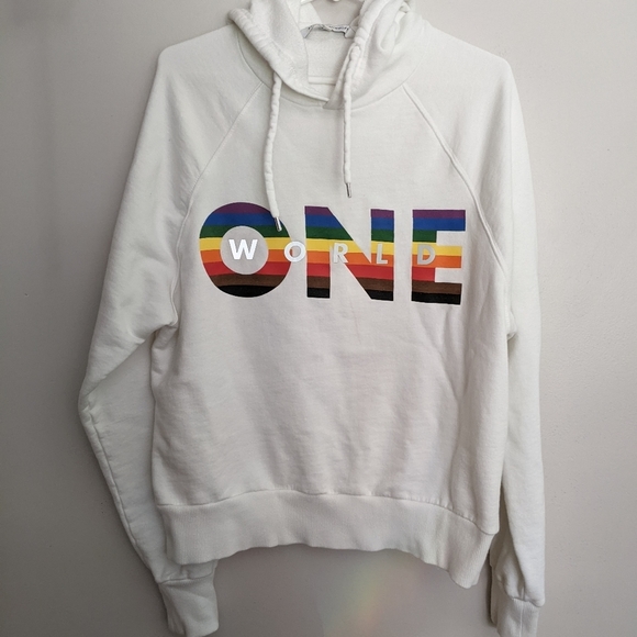 Rebecca Minkoff Other - Rebecca Minkoff One World Gay Pride Sweatshirt X Large